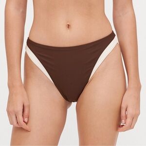 Abercrombie & Fitch Curve Love Mid Rise Bikini Bottoms